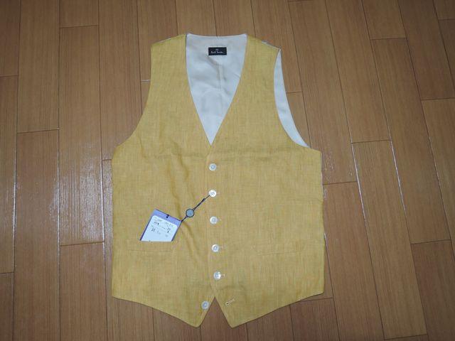 新品ポールスミスPaul Smith麻ジレベストMヘンプ < ブランド 新品ポールスミスPaul Smith麻ジレベストMヘンプ < ブランドの