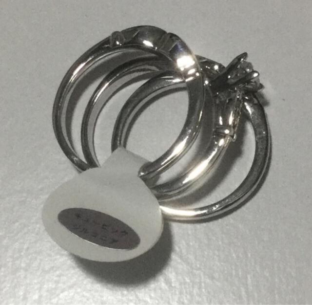 CZダイヤ使用 3WAY重ね付け リング/11号/SALE価格 < 女性アクセサリー/時計 CZダイヤ使用 3WAY重ね付け リング/11号/SALE価格 < 女性アクセサリー/時計の