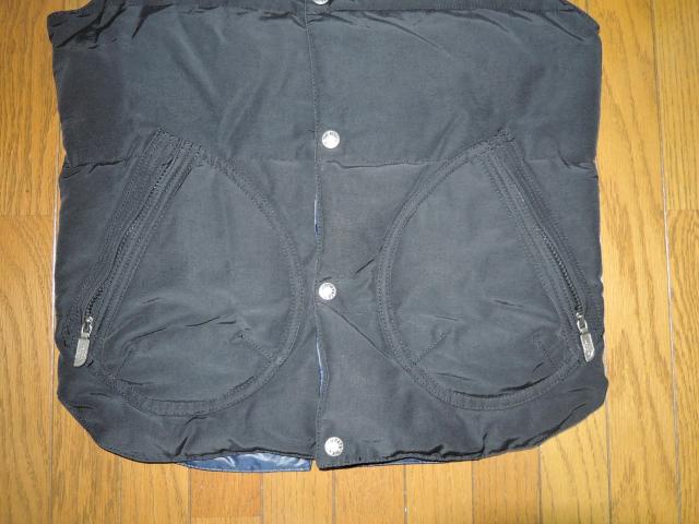 JUNYA WATANABE × THE NORTH FACE ダウン ベスト XS 黒 革 ジュンヤワタナベ ノースフェイス < ブランド  JUNYA WATANABE × THE NORTH FACE ダウン ベスト XS 黒 革 ジュンヤワタナベ ノースフェイス < ブランドの