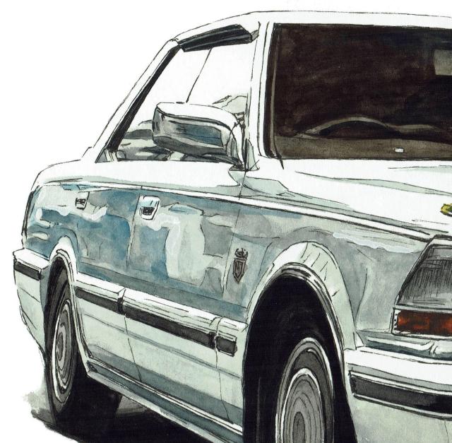 NC-1186セドリックY30限定版画サイン額装済作家平右ヱ門 < 自動車/バイク NC-1186セドリックY30限定版画サイン額装済作家平右ヱ門 < 自動車/バイク