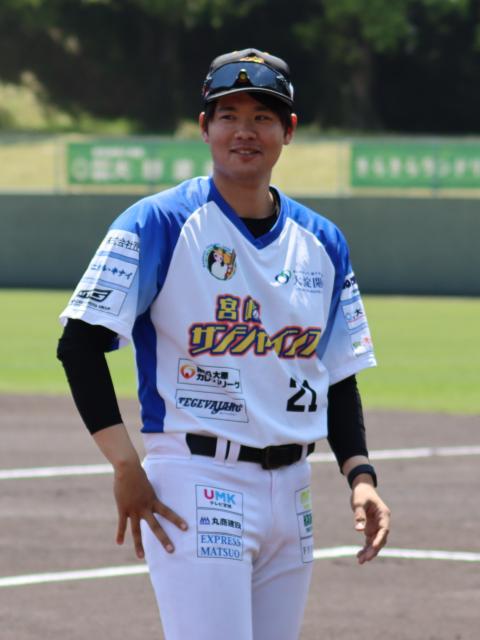 #21 半田 達也選手着用 セカンドユニフォーム(青) < レジャー/スポーツ #21 半田 達也選手着用 セカンドユニフォーム(青) < レジャー/スポーツの