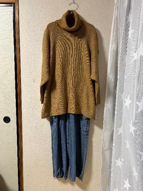 新品タグ付きSWEET ROUGEゆったりニット& WORKSデニムカーゴパンツ < 女性ファッション 新品タグ付きSWEET ROUGEゆったりニット& WORKSデニムカーゴパンツ < 女性ファッションの