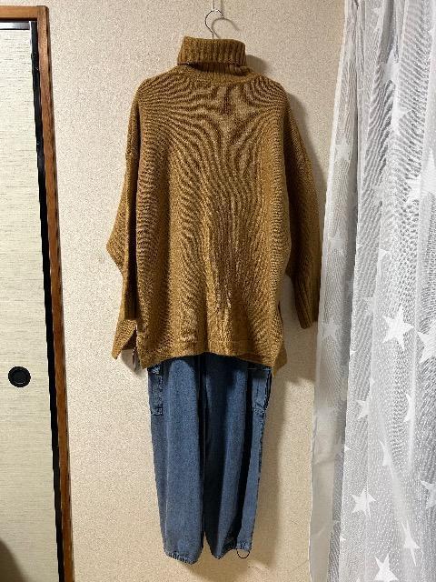 新品タグ付きSWEET ROUGEゆったりニット& WORKSデニムカーゴパンツ < 女性ファッション 新品タグ付きSWEET ROUGEゆったりニット& WORKSデニムカーゴパンツ < 女性ファッションの