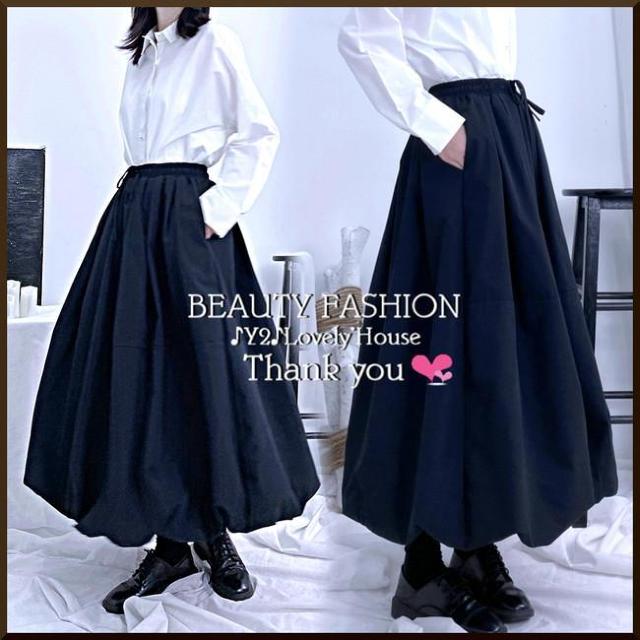 �`3L4L*�o���[���ӂ���{�����[�������O�X�J�[�g*��  �� �����t�@�b�V������ 