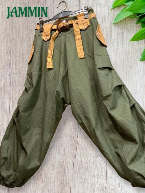 織り柄アジアンサルエルパンツ カーキ アジアン エスニック 男女兼用 < 男性ファッション 織り柄アジアンサルエルパンツ カーキ アジアン エスニック 男女兼用 < 男性ファッションの