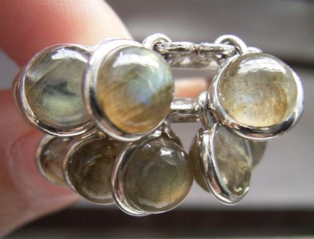 即決新品!14号ラブラドライトシルバーリング < 女性アクセサリー/時計 即決新品!14号ラブラドライトシルバーリング < 女性アクセサリー/時計の