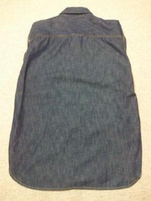 Levi's リーバイス デニム シンプル シャツ ネイビー Mサイズ < ブランド  Levi's リーバイス デニム シンプル シャツ ネイビー Mサイズ < ブランドの