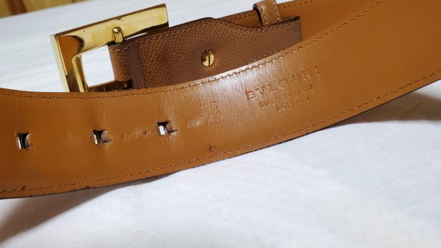 正規 ブルガリ 立体ブロックスクエア ロゴバックルベルト茶 キャメルレザー×シャイニーゴールド 85 調節可〇男女兼用 クラシック < ブランド 正規 ブルガリ 立体ブロックスクエア ロゴバックルベルト茶 キャメルレザー×シャイニーゴールド 85 調節可〇男女兼用 クラシック < ブランドの