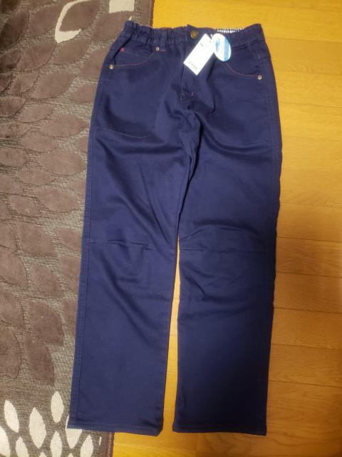☆新品未使用☆ダークネイビー裏地あったかパンツ☆150 < キッズ/ベビー  ☆新品未使用☆ダークネイビー裏地あったかパンツ☆150  < キッズ/ベビーの