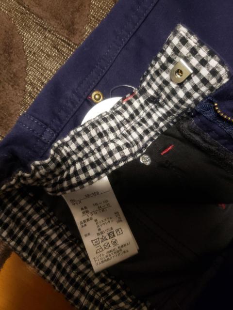 ☆新品未使用☆ダークネイビー裏地あったかパンツ☆150 < キッズ/ベビー  ☆新品未使用☆ダークネイビー裏地あったかパンツ☆150 < キッズ/ベビーの