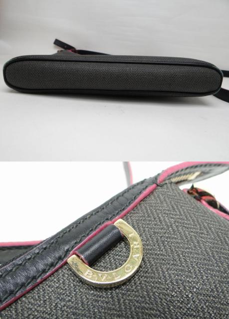 BVLGARI uK RcBI[l PVC V_[obO _[NO[~sNUSED  uh 