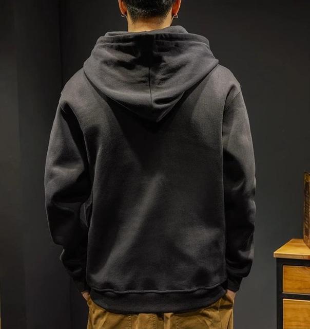 ◆裏起毛プルオーバーロゴフードパーカー ブラック エイトボアー◆Lサイズ 黒k09 < 男性ファッション  ◆裏起毛プルオーバーロゴフードパーカー ブラック エイトボアー◆Lサイズ 黒k09 < 男性ファッションの