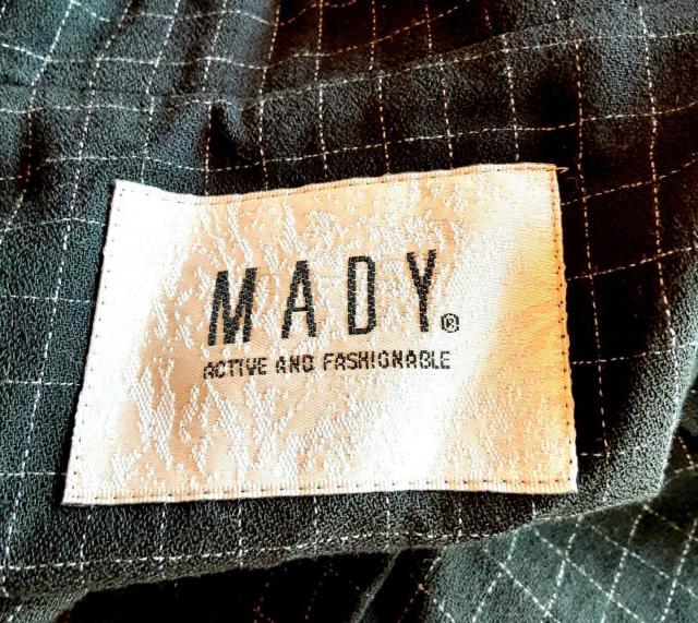 MADY マディ ベスト トップス シャツ 黒 ブラック M チェック レディース 羽織り レーヨン混 女性用 洋服 女性 < 女性ファッション  MADY マディ ベスト トップス シャツ 黒 ブラック M チェック レディース 羽織り レーヨン混 女性用 洋服 女性 < 女性ファッションの