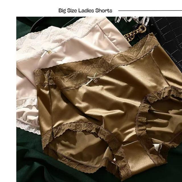 レディース ショーツ 6枚セット 深め 大きいサイズ ハイウエスト 深履き 下着 LL 3L 4L 5L 伸縮性 シルク 緞子 < 女性ファッション  レディース ショーツ 6枚セット 深め 大きいサイズ ハイウエスト 深履き 下着 LL 3L 4L 5L 伸縮性 シルク 緞子 < 女性ファッションの