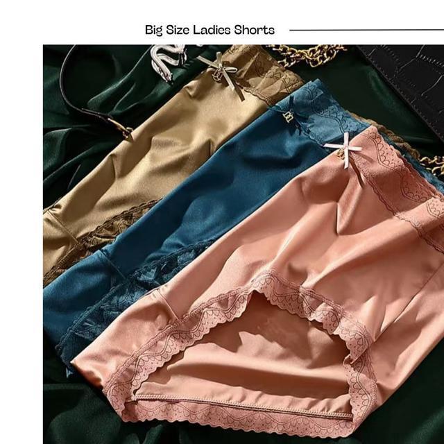 レディース ショーツ 6枚セット 深め 大きいサイズ ハイウエスト 深履き 下着 LL 3L 4L 5L 伸縮性 シルク 緞子 < 女性ファッション  レディース ショーツ 6枚セット 深め 大きいサイズ ハイウエスト 深履き 下着 LL 3L 4L 5L 伸縮性 シルク 緞子 < 女性ファッションの