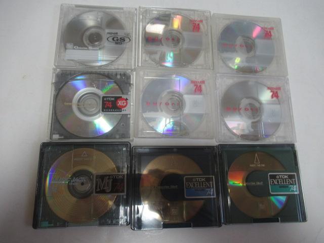 MDディスク TDK製 74分 4枚 + Maxell製 74分 5枚 セット 初期化済み < 家電/AV  MDディスク TDK製 74分 4枚 + Maxell製 74分 5枚 セット 初期化済み  < 家電/AVの