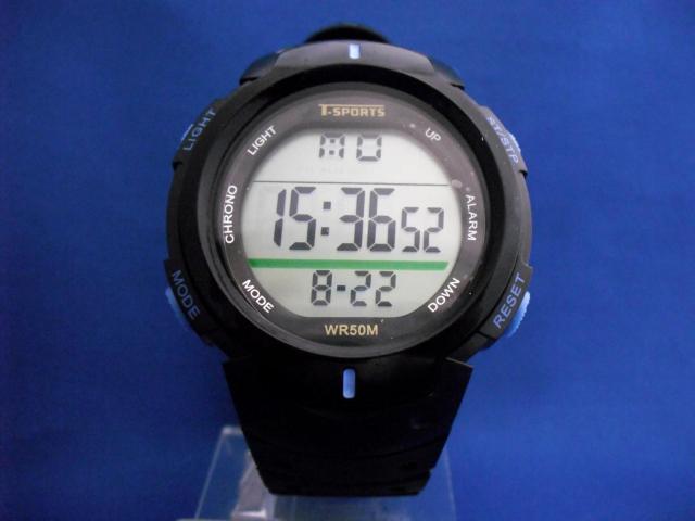TSPORTSデジタルウォッチBKBLーメンズ腕時計 < 男性アクセサリー/時計  TSPORTSデジタルウォッチBKBLーメンズ腕時計 < 男性アクセサリー/時計の