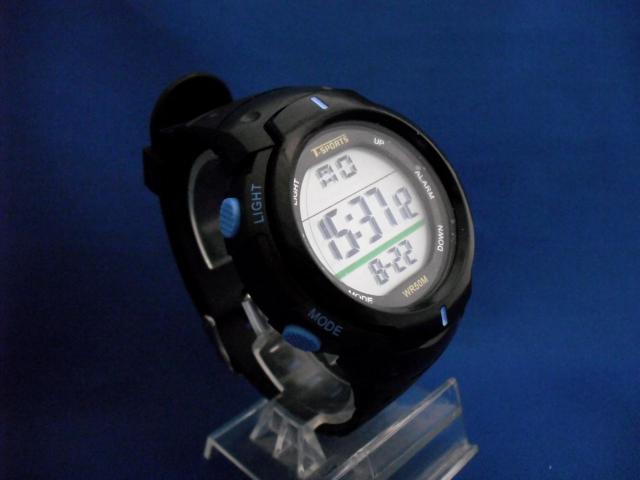 TSPORTSデジタルウォッチBKBLーメンズ腕時計 < 男性アクセサリー/時計  TSPORTSデジタルウォッチBKBLーメンズ腕時計 < 男性アクセサリー/時計の