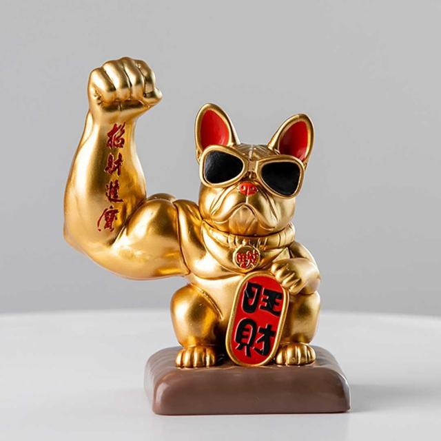 風水 置物 招き犬 ブルドッグ マッスルブルドッグ 商売繁盛 金運アップ < インテリア/ライフ 風水 置物 招き犬 ブルドッグ マッスルブルドッグ 商売繁盛 金運アップ < インテリア/ライフの