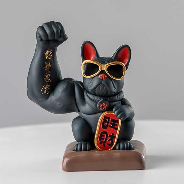 風水 置物 招き犬 ブルドッグ マッスルブルドッグ 商売繁盛 金運アップ < インテリア/ライフ 風水 置物 招き犬 ブルドッグ マッスルブルドッグ 商売繁盛 金運アップ < インテリア/ライフの
