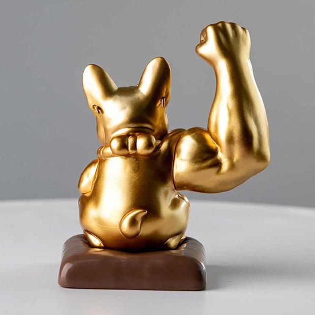 風水 置物 招き犬 ブルドッグ マッスルブルドッグ 商売繁盛 金運アップ < インテリア/ライフ 風水 置物 招き犬 ブルドッグ マッスルブルドッグ 商売繁盛 金運アップ < インテリア/ライフの