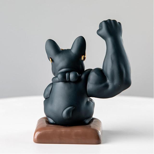 風水 置物 招き犬 ブルドッグ マッスルブルドッグ 商売繁盛 金運アップ < インテリア/ライフ 風水 置物 招き犬 ブルドッグ マッスルブルドッグ 商売繁盛 金運アップ < インテリア/ライフの