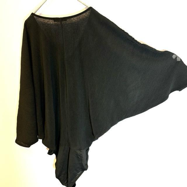 【新品タグ付き】★ZARA★ザラ プリーツ トップス ボディスーツ ブラック M 黒 ドルマンスリーブ ゆったり < 女性ファッション 【新品タグ付き】★ZARA★ザラ プリーツ トップス ボディスーツ ブラック M 黒 ドルマンスリーブ ゆったり < 女性ファッションの