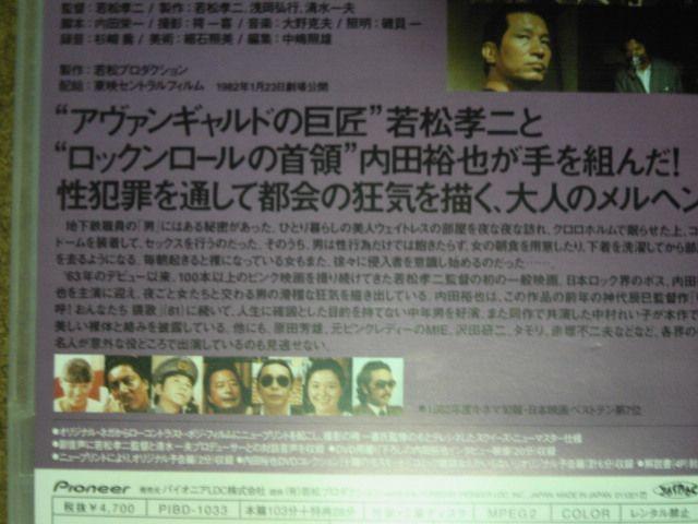 水のないプール 内田裕也 若松孝二監督 < CD/DVD/ビデオ  水のないプール 内田裕也 若松孝二監督 < CD/DVD/ビデオの