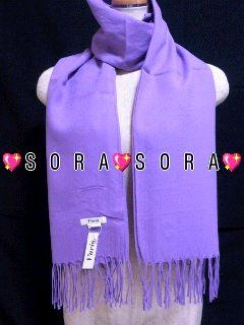 DIVA系♪大判ストール フリンジ付 パープル < 女性ファッション DIVA系♪大判ストール フリンジ付 パープル < 女性ファッションの