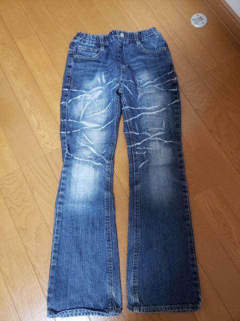 ☆美品☆男の子ウォッシュジーンズ☆140 < キッズ/ベビー  ☆美品☆男の子ウォッシュジーンズ☆140  < キッズ/ベビーの