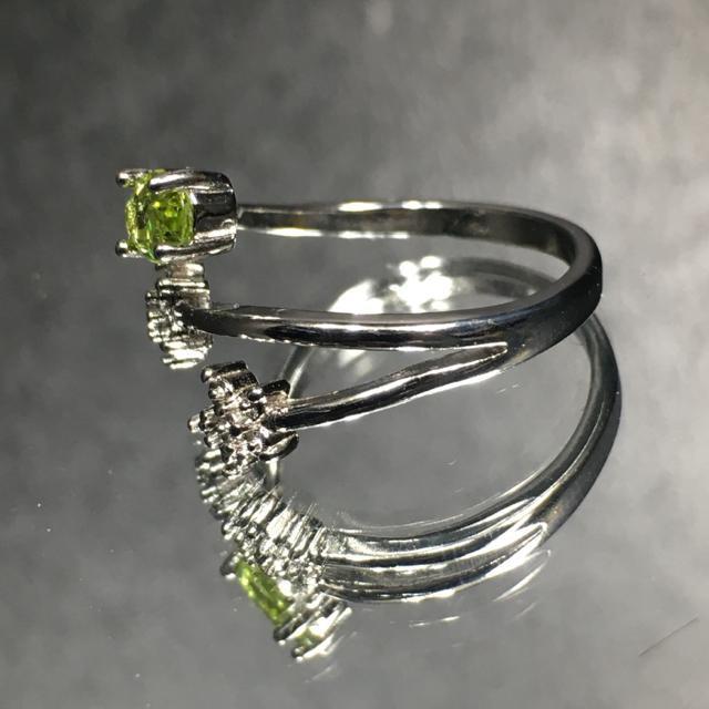 《No.R060》天然石ペリドット  宝石質 ミャンマー産 フリーサイズring < 男性アクセサリー/時計  《No.R060》天然石ペリドット  宝石質 ミャンマー産 フリーサイズring < 男性アクセサリー/時計の