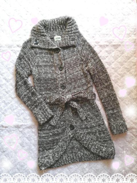 putielal*ベルト付きロングニットカーディガン < 女性ファッション  putielal*ベルト付きロングニットカーディガン  < 女性ファッションの