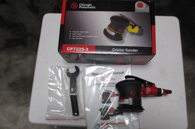 シカゴ空圧 CP7225-3 空気ランダム軌道サンダー 研磨機 6インチ < ペット/手芸/園芸  シカゴ空圧 CP7225-3 空気ランダム軌道サンダー 研磨機 6インチ  < ペット/手芸/園芸の