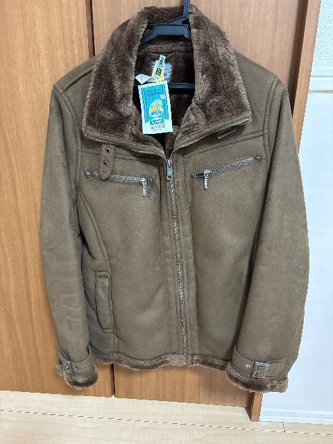 メンズ ムートンコート ブラウン M < 男性ファッション  メンズ ムートンコート ブラウン M  < 男性ファッションの