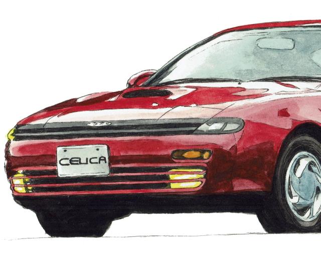 NC-1194セリカGT-Four限定版画サイン額装済作家平右ヱ門 < 自動車/バイク NC-1194セリカGT-Four限定版画サイン額装済作家平右ヱ門 < 自動車/バイク
