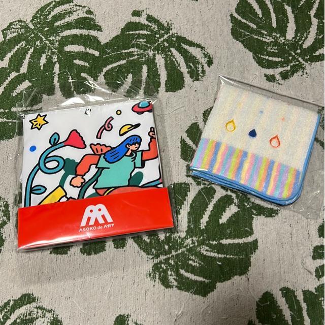 (新品)エコバッグ・タオル地ハンカチ(2点セット) < 女性ファッション  (新品)エコバッグ・タオル地ハンカチ(2点セット)  < 女性ファッションの