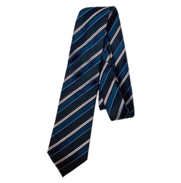 美品 PLAYBOY プレイボーイ VIP ネイビー ストライプ ネクタイ N2m < ブランド 美品 PLAYBOY プレイボーイ VIP ネイビー ストライプ ネクタイ N2m < ブランドの