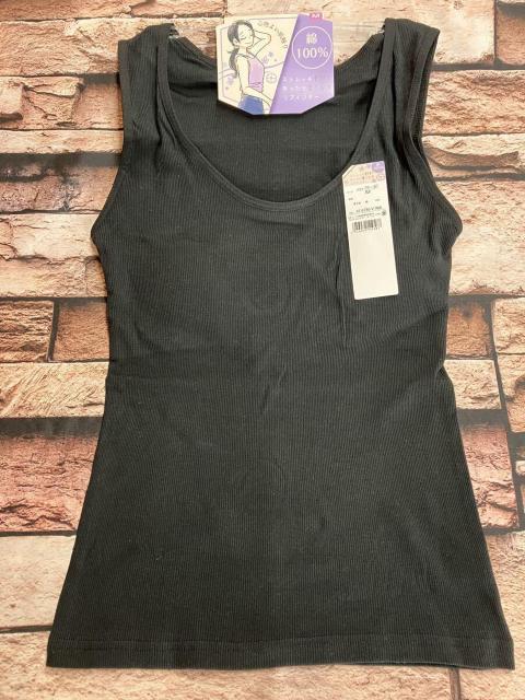 ストレッチ素材でゆったり着こなすリブインナー 天然綿100%で着心地抜群!カップ付きリブタンクトップ(画像から)1枚 < 女性ファッション ストレッチ素材でゆったり着こなすリブインナー 天然綿100%で着心地抜群!カップ付きリブタンクトップ(画像から)1枚 < 女性ファッションの