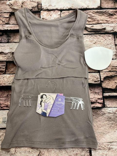 ストレッチ素材でゆったり着こなすリブインナー 天然綿100%で着心地抜群!カップ付きリブタンクトップ(画像から)1枚 < 女性ファッション ストレッチ素材でゆったり着こなすリブインナー 天然綿100%で着心地抜群!カップ付きリブタンクトップ(画像から)1枚 < 女性ファッションの