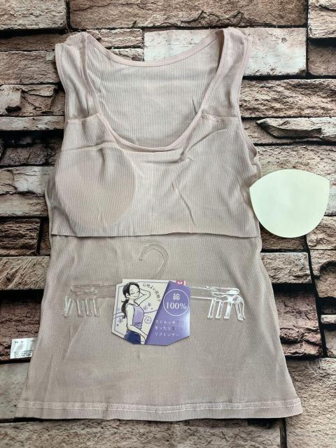 ストレッチ素材でゆったり着こなすリブインナー 天然綿100%で着心地抜群!カップ付きリブタンクトップ(画像から)1枚 < 女性ファッション ストレッチ素材でゆったり着こなすリブインナー 天然綿100%で着心地抜群!カップ付きリブタンクトップ(画像から)1枚 < 女性ファッションの