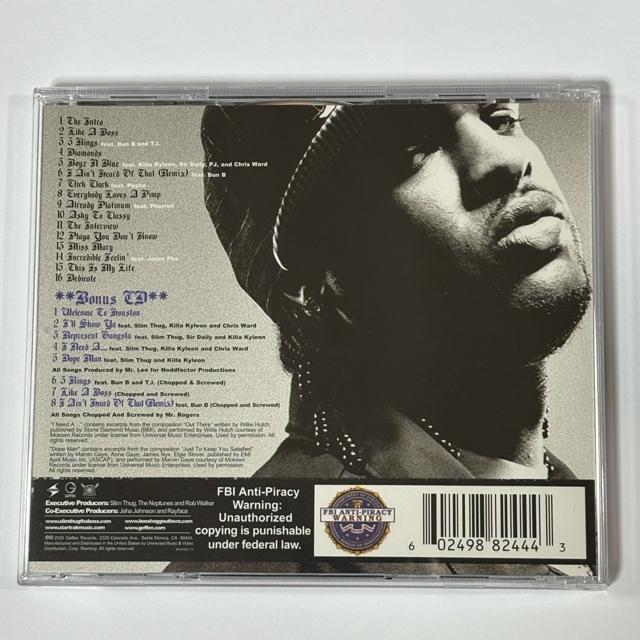 Slim Thug / Already Platinum (Bonus CD) < CD/DVD/ビデオ  Slim Thug / Already Platinum (Bonus CD) < CD/DVD/ビデオの