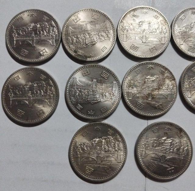 昭和51年 天皇陛下御在位50年 100円硬貨 希少価値 白銅貨 10枚セット < ホビー 昭和51年 天皇陛下御在位50年 100円硬貨 希少価値 白銅貨 10枚セット < ホビーの