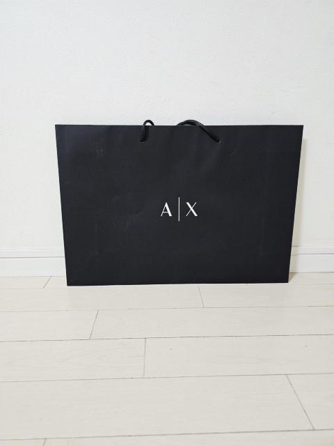 (7) ARMANI EXCHANGE ショップ袋 大 1枚 31p×45p < ブランド  (7) ARMANI EXCHANGE ショップ袋 大 1枚 31p×45p  < ブランドの