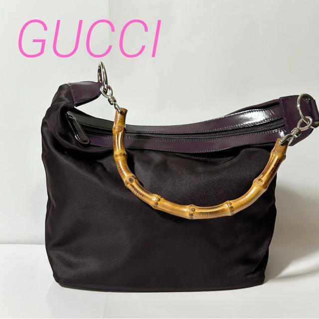 GUCCI �O�b�` �o���u�[ 001 2214 0531 �n���h�o�b�O �����V�����_�[�o�b�O �i�C���� �p�e���g���U�[ �p�[�v��  �� �u�����h�� 