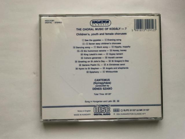 �R�_�[�C ������i�W ��7�W Hungaroton Classic CD �J���e���X Denes Szabo �� CD/DVD/�r�f�I�� 