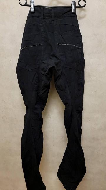 新同D.HYGENディーハイゲン パッチワークジャガードストレッチオーバーロックツイストカーブスリムパンツ 2 < 男性ファッション 新同D.HYGENディーハイゲン パッチワークジャガードストレッチオーバーロックツイストカーブスリムパンツ 2 < 男性ファッションの