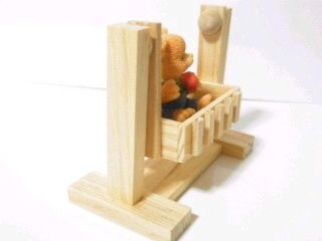 ・ゆらゆらブランコ《New》カントリー★くまさん<もぎたてリンゴ> < インテリア/ライフ  ・ゆらゆらブランコ《New》カントリー★くまさん<もぎたてリンゴ> < インテリア/ライフの