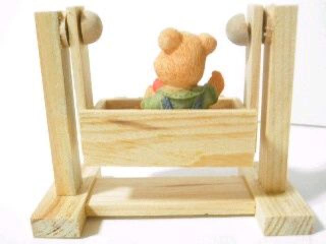 ・ゆらゆらブランコ《New》カントリー★くまさん<もぎたてリンゴ> < インテリア/ライフ  ・ゆらゆらブランコ《New》カントリー★くまさん<もぎたてリンゴ> < インテリア/ライフの