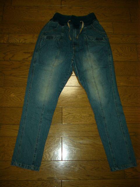 新品SHADEbySHELLACシェラックサルエル調デニムパンツ46 < ブランド  新品SHADEbySHELLACシェラックサルエル調デニムパンツ46  < ブランドの