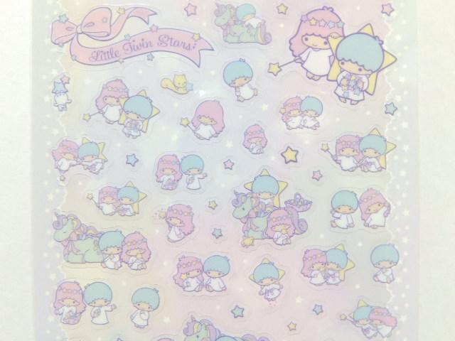 《New》キキララ/リトルツインスターズ★スケジュール帳.レター等に…クリアシール < インテリア/ライフ 《New》キキララ/リトルツインスターズ★スケジュール帳.レター等に…クリアシール < インテリア/ライフの